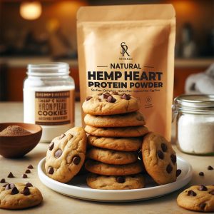 hemp heart protein powder cookies