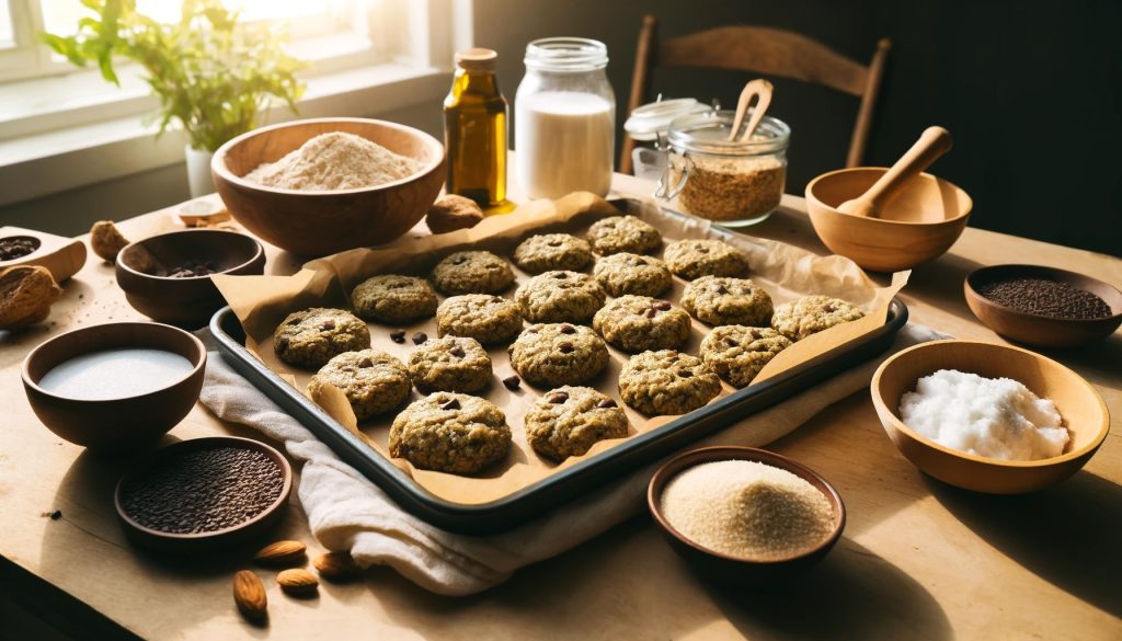 hemp heart protein powder cookies